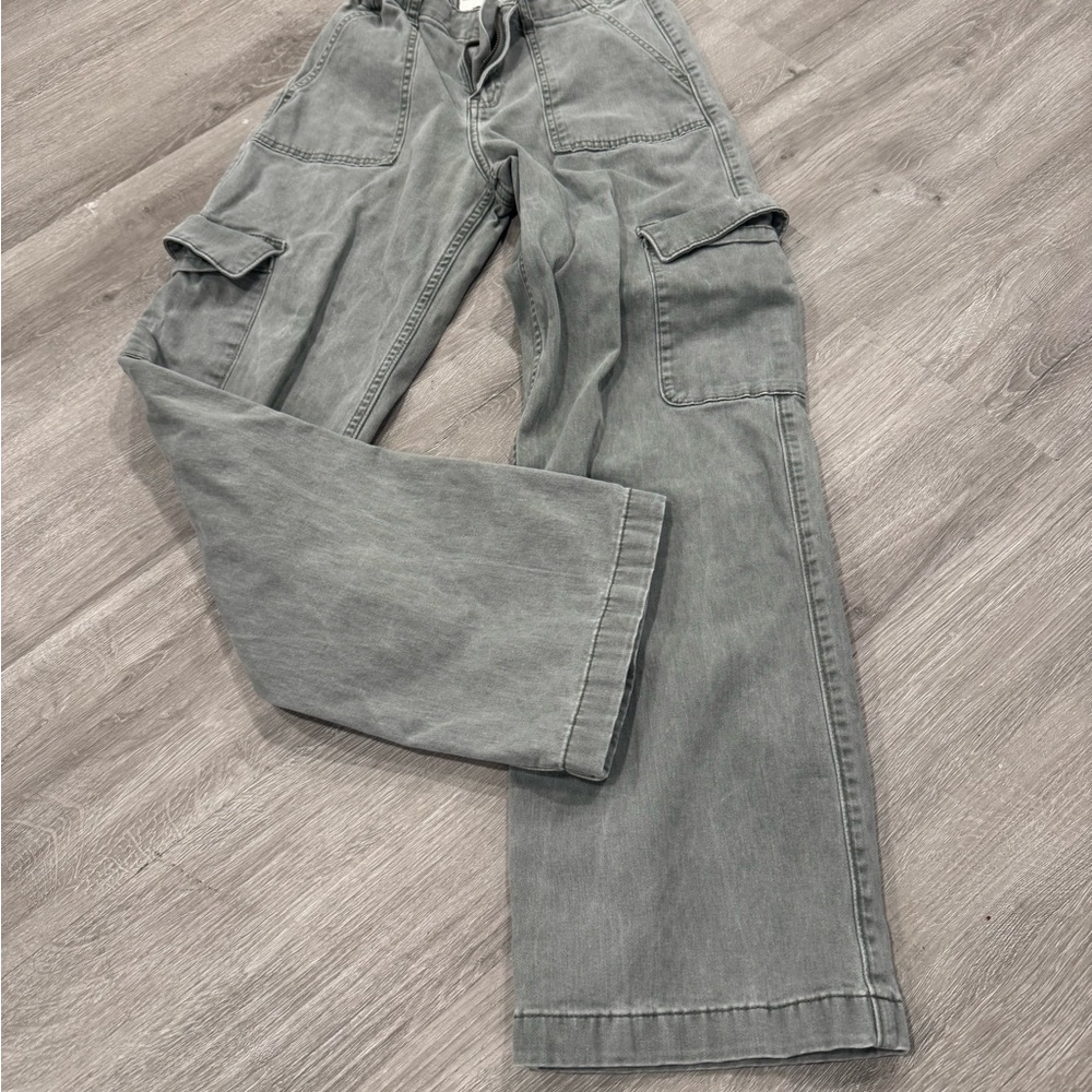 Gray Cargo Pants Abercrombie Kids 15/16